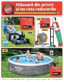 Brico Depot - Masoara din priviri si nu rata reducerile | 04 Iulie - 30 Iulie