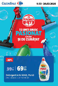 Carrefour - Oferta produse pentru curatenie | 09 Martie - 24 Martie
