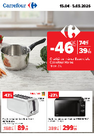 Carrefour - Reduceri la produse nealimentare | 15 Aprilie - 05 Mai