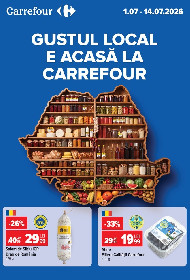 Carrefour - Gustul local e acasa la Carrefour | 01 Iulie - 14 Iulie
