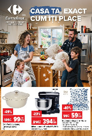 Carrefour - Casa ta, exact cum iti place | 23 Septembrie - 27 Octombrie