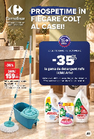 Carrefour - Produse pentru curatenie | 30 Septembrie - 13 Octombrie