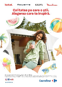 Carrefour - Oferte Tefal Rowenta Krups Moulinex | 14 August - 18 Septembrie