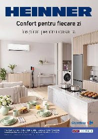 Carrefour - Heinner Confort pentru fiecare zi  | 12 August - 18 Septembrie