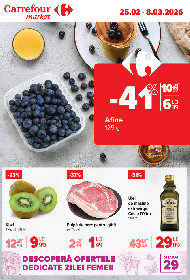 Carrefour Market - Oferte dedicate zilei femeii | 25 Februarie - 08 Martie