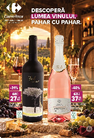 Carrefour - Descopera lumea vinului | 07 Octombrie - 20 Octombrie