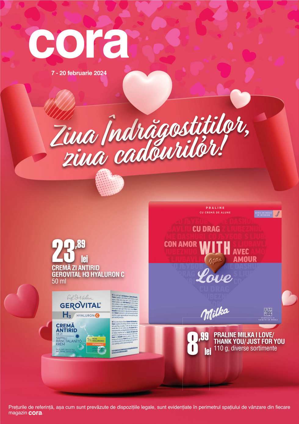 Cora Ziua Indragostitilor, ziua cadourilor