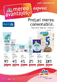 DM Drogerie Markt - Economisiti impreuna cu babylove | 06 August - 08 Septembrie