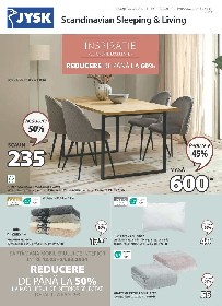 JYSK - Reducere de pana la 50% la mobilierul de interior selectat | 13 Februarie - 13 Martie