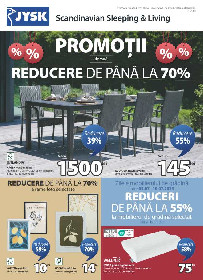 JYSK - Promotii de vara | 05 Iulie - 27 Iulie