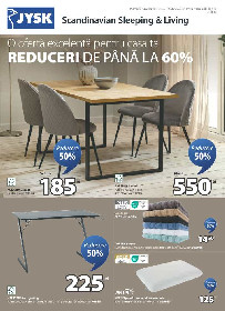 JYSK - Oferta excelenta pentru casa ta | 26 Septembrie - 25 Octombrie