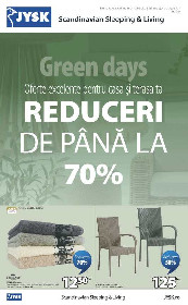 JYSK - Oferte excelente pentru casa si terasa ta | 16 Aprilie - 23 Aprilie