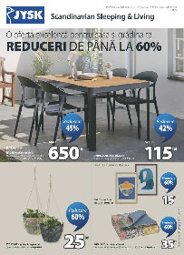 JYSK - Oferte pentru casa si gradina | 26 Mai - 25 Iunie