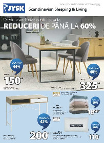 JYSK - Oferte Scandinave pentru casa ta | 24 Septembrie - 23 Octombrie