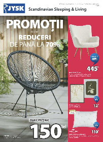 JYSK - Pana la 70% reducere | 09 Iulie - 25 Iulie