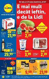 Lidl - Sa curga ofertele la bere | 21 Iulie - 27 Iulie