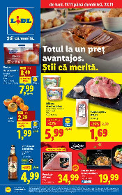 Lidl - Totul la un pret avantajos | 17 Noiembrie - 23 Noiembrie
