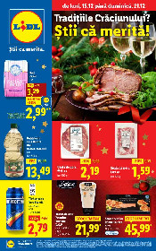 Lidl - Traditiile Craciunului | 15 Decembrie - 21 Decembrie