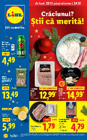 Lidl - Stil de vreme rece | 22 Decembrie - 24 Decembrie