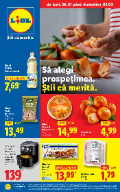 Lidl - Saptamana cantitatii XXL | 26 Ianuarie - 01 Februarie