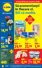 Lidl - Delicii de post | 23 Februarie - 01 Martie