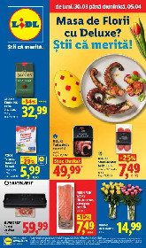 Lidl - Start pregatiri pentru masa de Paste | 30 Martie - 05 Aprilie
