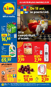 Lidl - Delicii cu gust de vacanta | 15 Iunie - 21 Iunie
