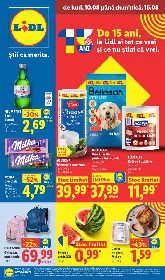 Lidl - Reduceri de minim 30% | 10 August - 16 August