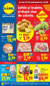 Lidl - Ieftin si inainte si dupa concediu | 24 August - 30 August
