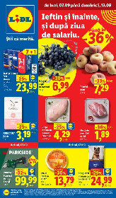 Lidl - De 15 ani in Super Weekend ai ceva ieftin oricand | 07 Septembrie - 13 Septembrie