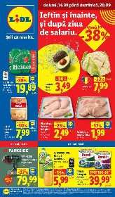 Lidl - Reduceri de pana la 33% | 14 Septembrie - 20 Septembrie