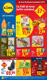 Lidl - Ieftin oricand | 26 Octombrie - 01 Noiembrie