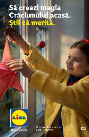 Lidl - Decoratiuni de sarbatoare | 05 Noiembrie - 06 Decembrie