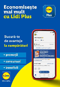 Lidl - Economiseste mai mult cu Lidl Plus | 01 Ianuarie - 31 Decembrie