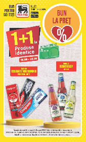 Mega Image - 1+1 la produde identice | 27 August - 02 Septembrie