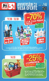 Mega Image - Descopera produsele din ofertele aniversare | 08 Octombrie - 14 Octombrie
