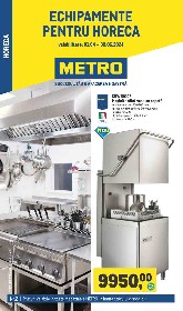 Metro - Echipamente pentru HoReCa | 01 Aprilie - 30 Iunie