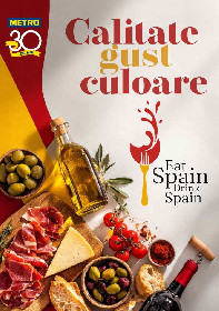 Metro - Ear Spain Drink Spain | 30 Martie - 31 Decembrie