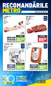 Metro - Recomandari | 24 Aprilie - 26 Aprilie