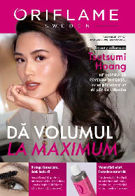 Oriflame - Da volumul la maximum | 19 August - 08 Septembrie