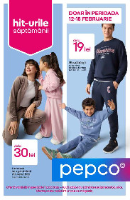 Pepco - Imbracaminte la preturi avantajoase | 12 Februarie - 18 Februarie