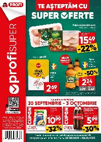 Profi - Mai multe super oferte | 20 Septembrie - 03 Octombrie