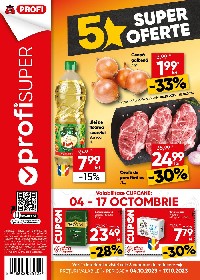 Profi - Super oferte de 5 stele | 04 Octombrie - 17 Octombrie