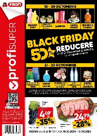 Profi - BLACK FRIDAY | 18 Octombrie - 31 Octombrie