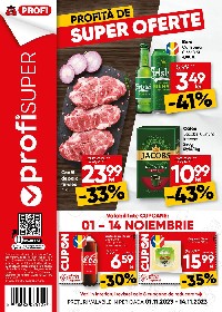 Profi - Profita de super oferte | 01 Noiembrie - 14 Noiembrie