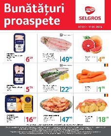 Selgros - Bunataturi Proaspete | 02 Ianuarie - 11 Ianuarie