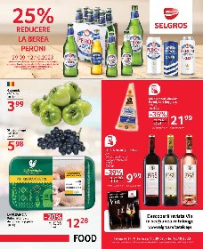 Selgros - Food | 29 Septembrie - 12 Octombrie