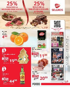 Selgros - Food | 24 Noiembrie - 07 Decembrie