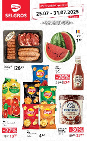 Selgros - Food | 25 Iulie - 31 Iulie