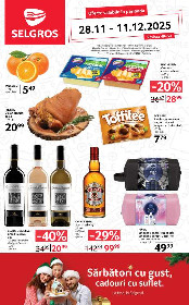 Selgros - Food | 28 Noiembrie - 11 Decembrie